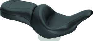 Kawasaki Vulcan 1700 Vaquero One-Piece Motorcycle Seat - Mustang Motorcycle - Black - `11-`19